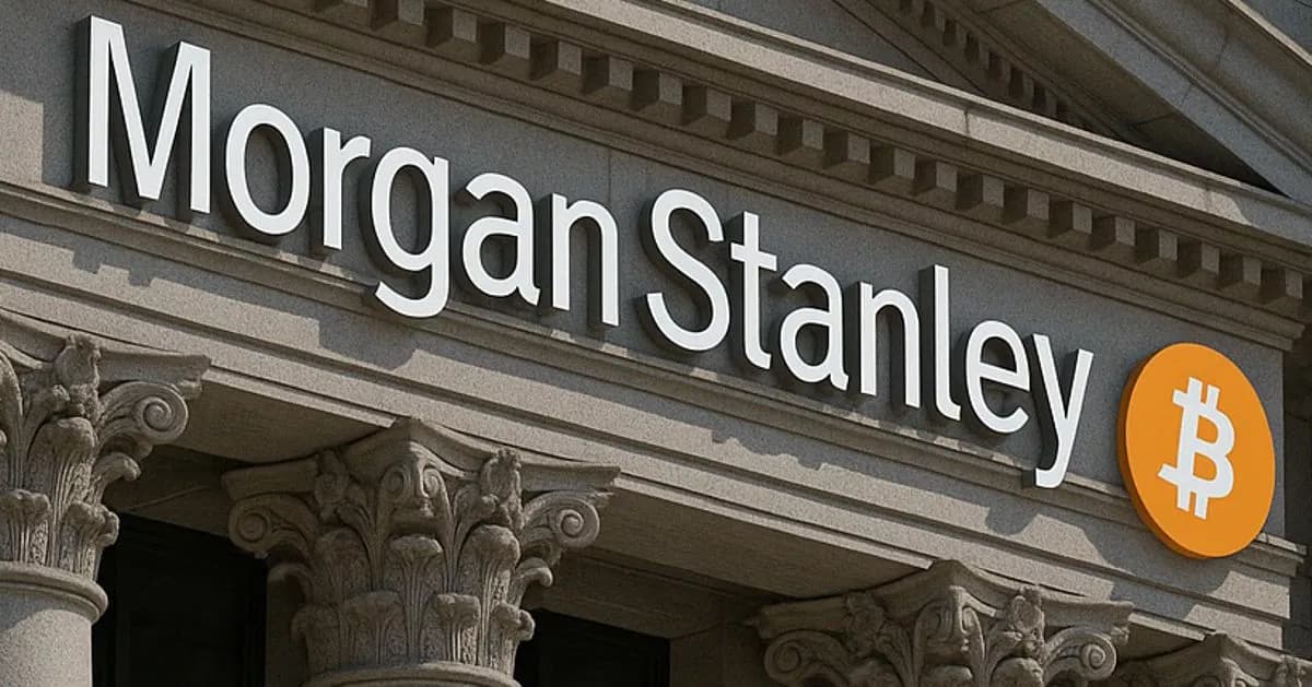 Morgan Stanley accelerates its crypto strategy with a Bitcoin ETF poised for Wall Street debut