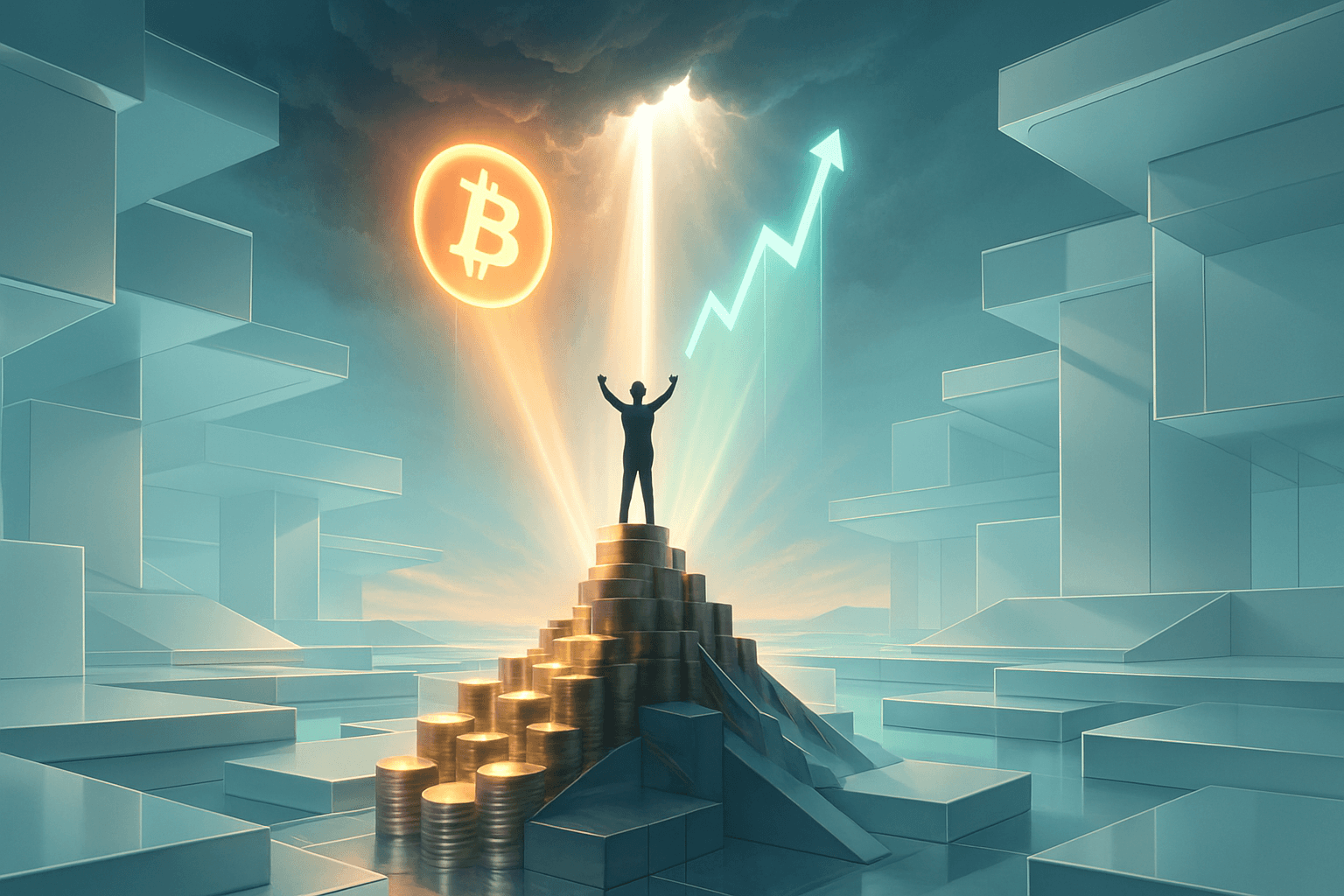 Bitcoin Rebounds to $74,500 as US Stocks Post Back-to-Back All-Time Highs